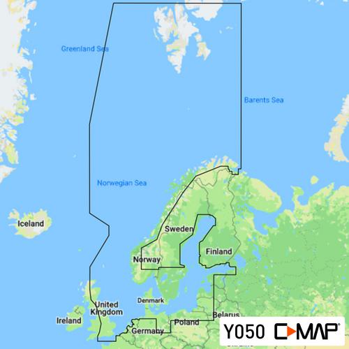 C-MAP DISCOVER Y050 NORDICS